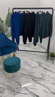 TUTA IN PILE - col. BLU ROYALE