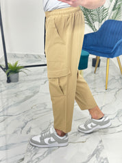 PANTALONI CARGO GL710 col.CAMMELO