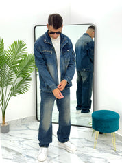 COMPLETO DENIM BAGGY