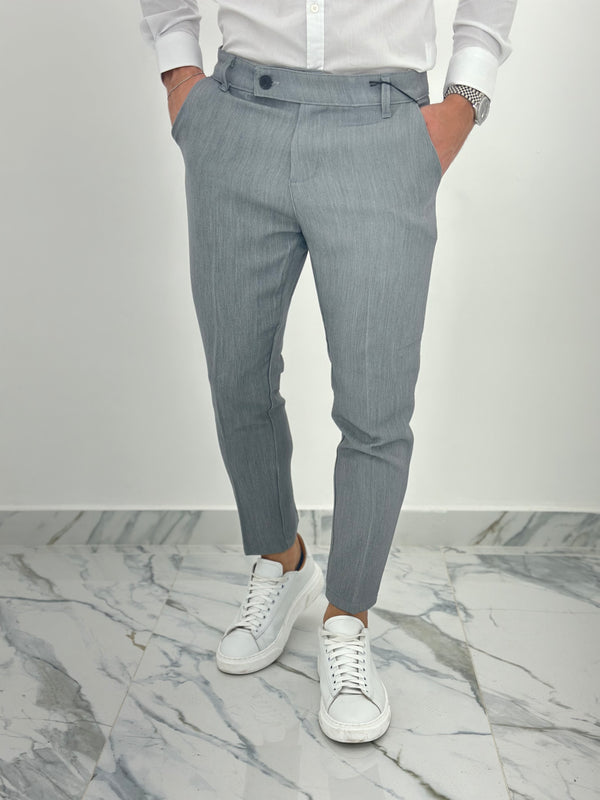 PANTALONE CAPRI PU2141 COL.GRIGIO