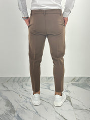 PANTALONE CAPRI PU2141 COL.MARRONE