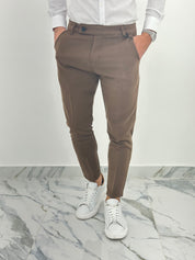 PANTALONE CAPRI PU2141 COL.MARRONE