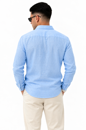 CAMICIA IN 100% LINO