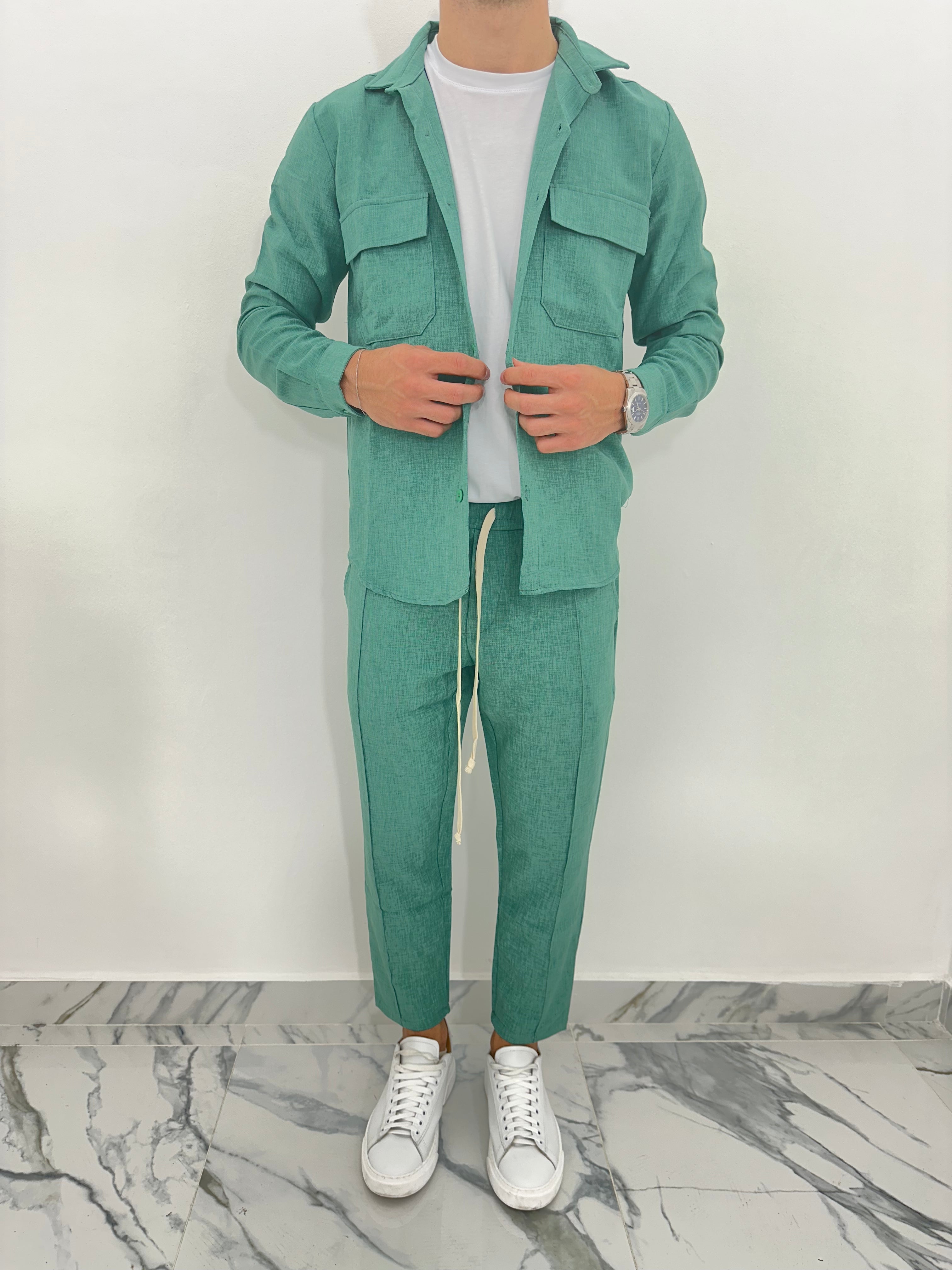 COMPLETO JAPAN - col.VERDE ACQUA