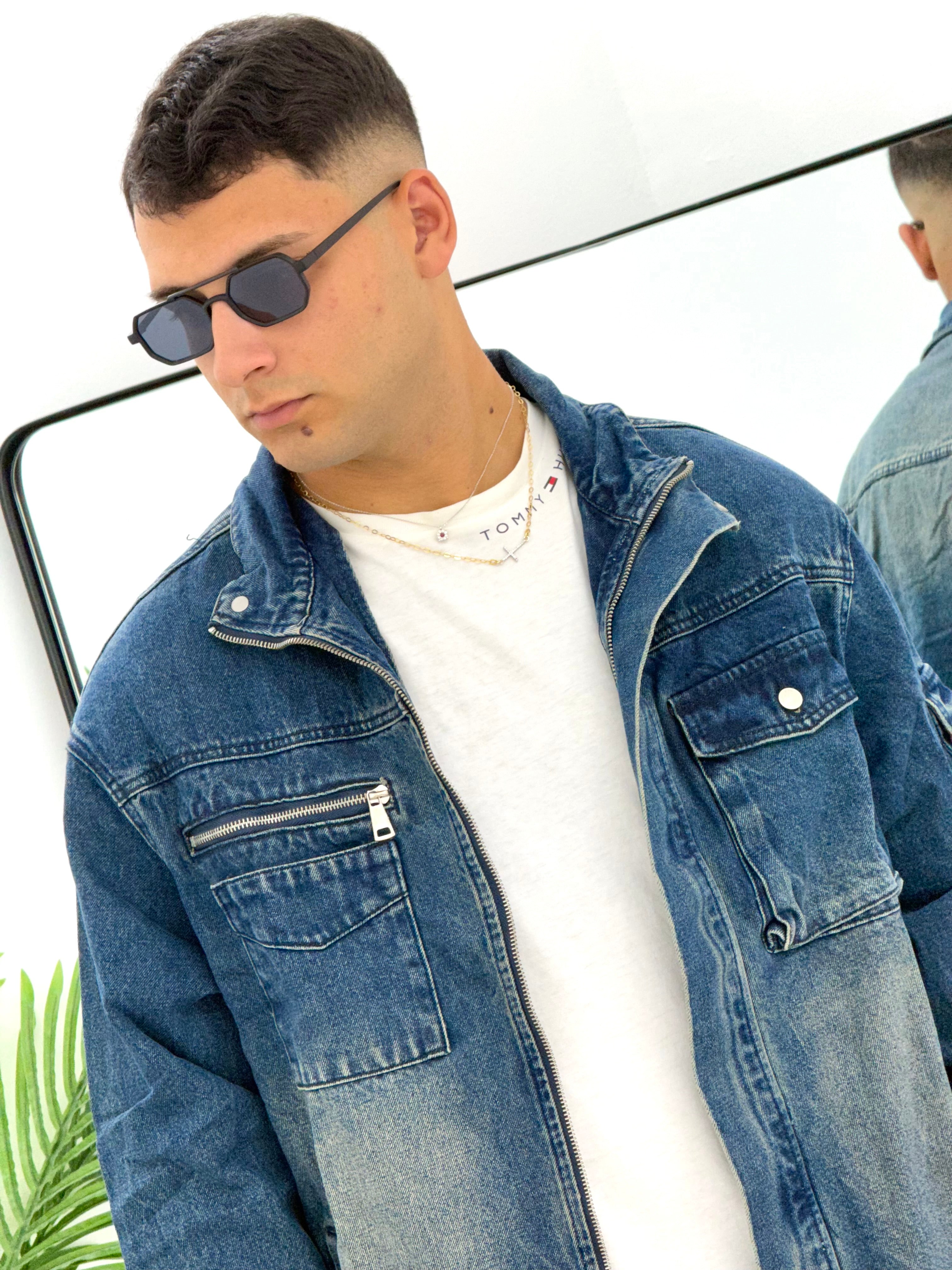 COMPLETO DENIM BAGGY