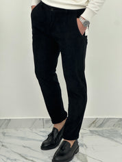 PANTALONE CUBA VELLUTO COL.NERO