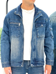 COMPLETO DENIM BAGGY