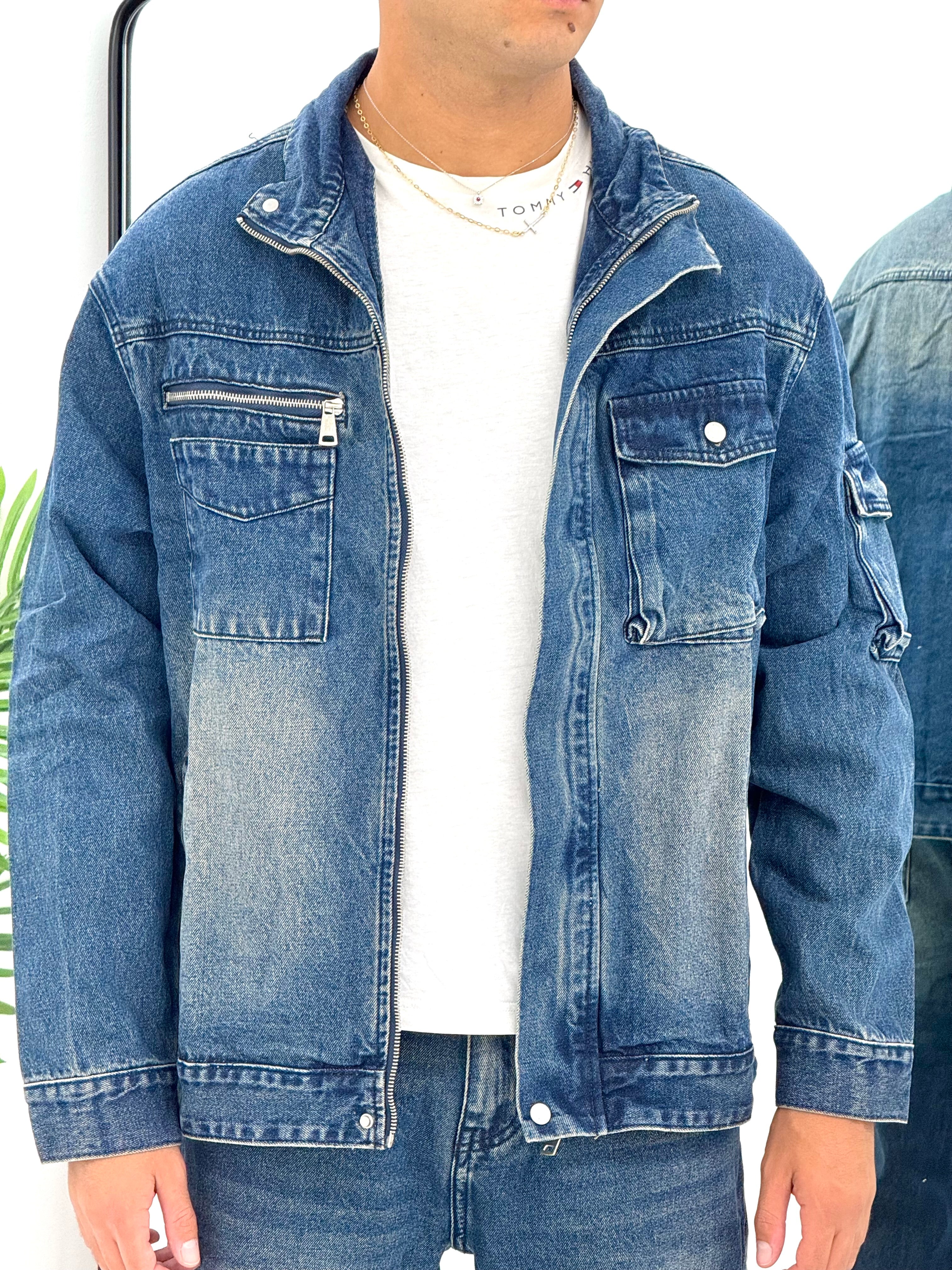 COMPLETO DENIM BAGGY