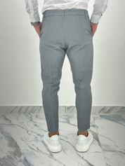 PANTALONE CAPRI PU2141 COL.GRIGIO