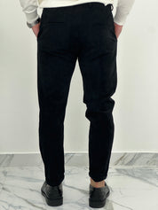 PANTALONE CUBA VELLUTO COL.NERO