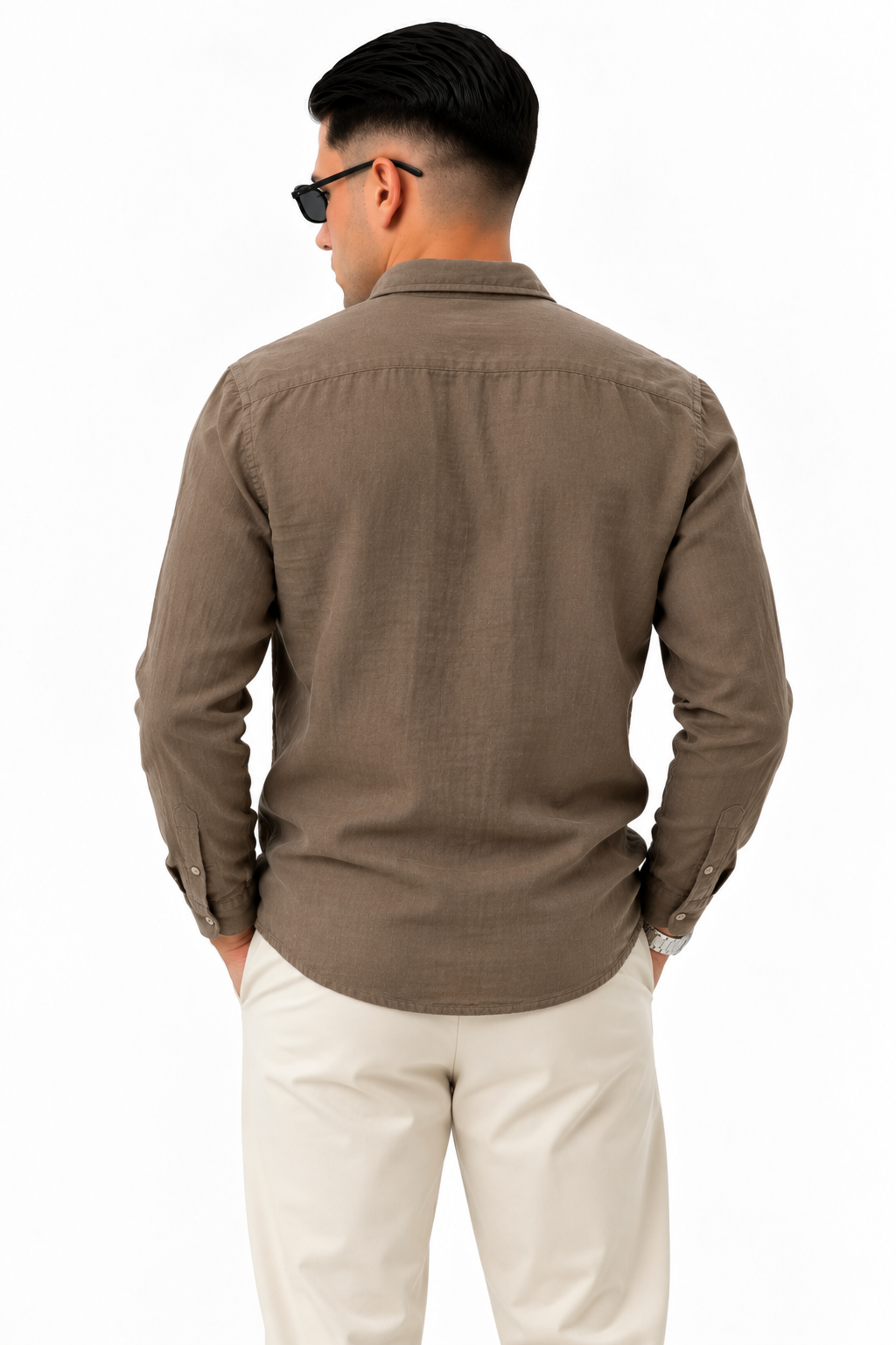CAMICIA IN 100% LINO