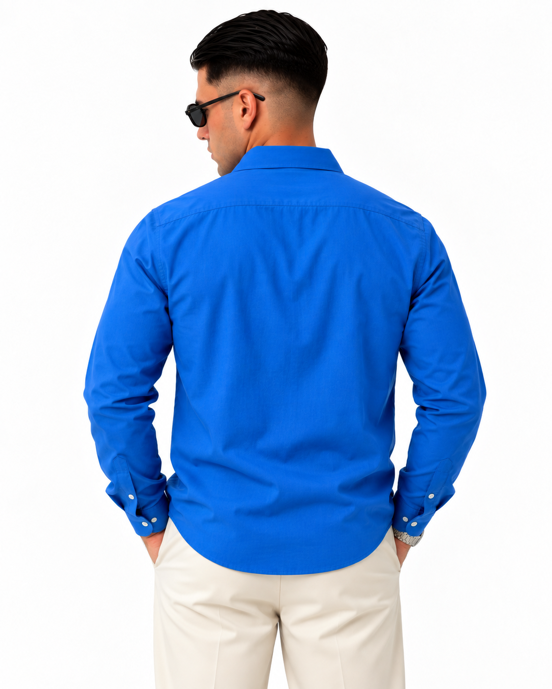 CAMICIA BASIC IN VISCOSA