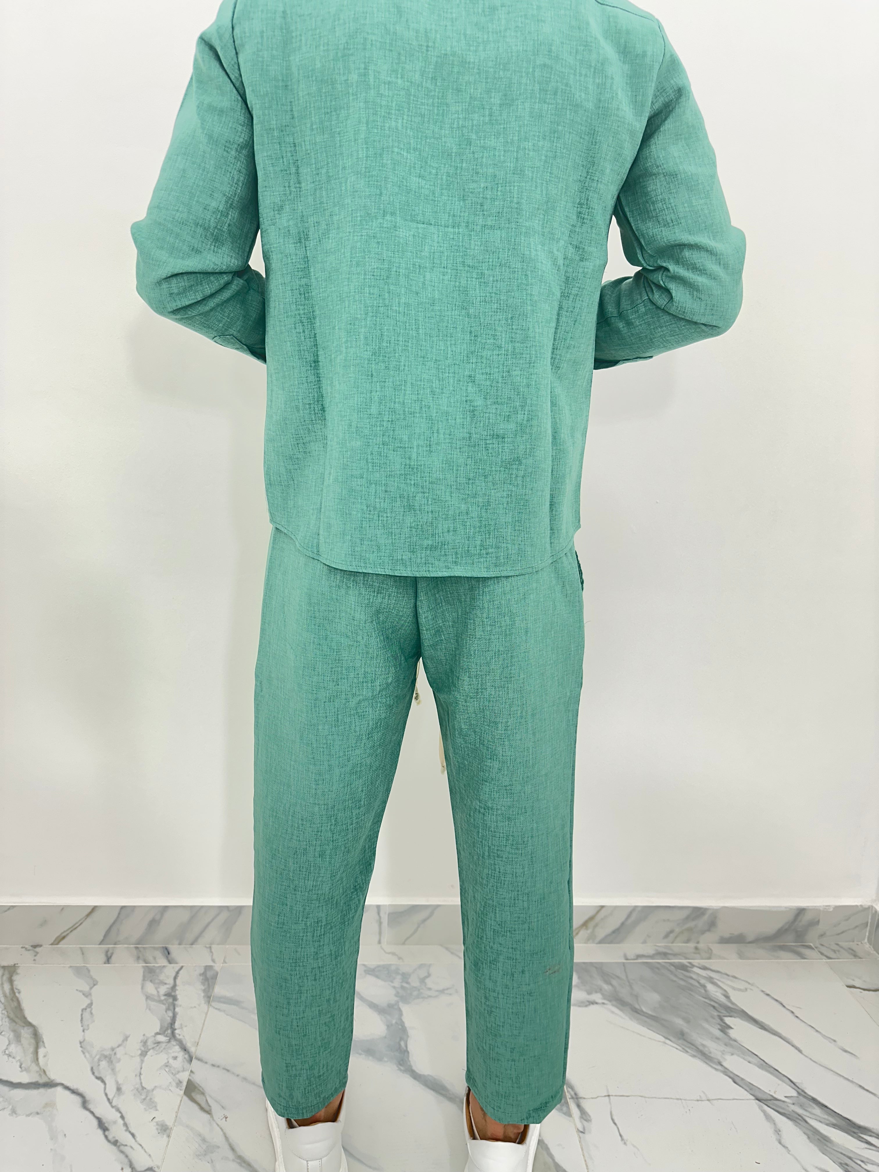 COMPLETO JAPAN - col.VERDE ACQUA