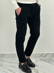 PANTALONE CUBA VELLUTO COL.NERO