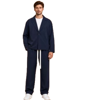 Abito Monopetto Blu originale scontornato