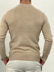 MAGLIONCINO INTRECCIATO COL.BEIGE
