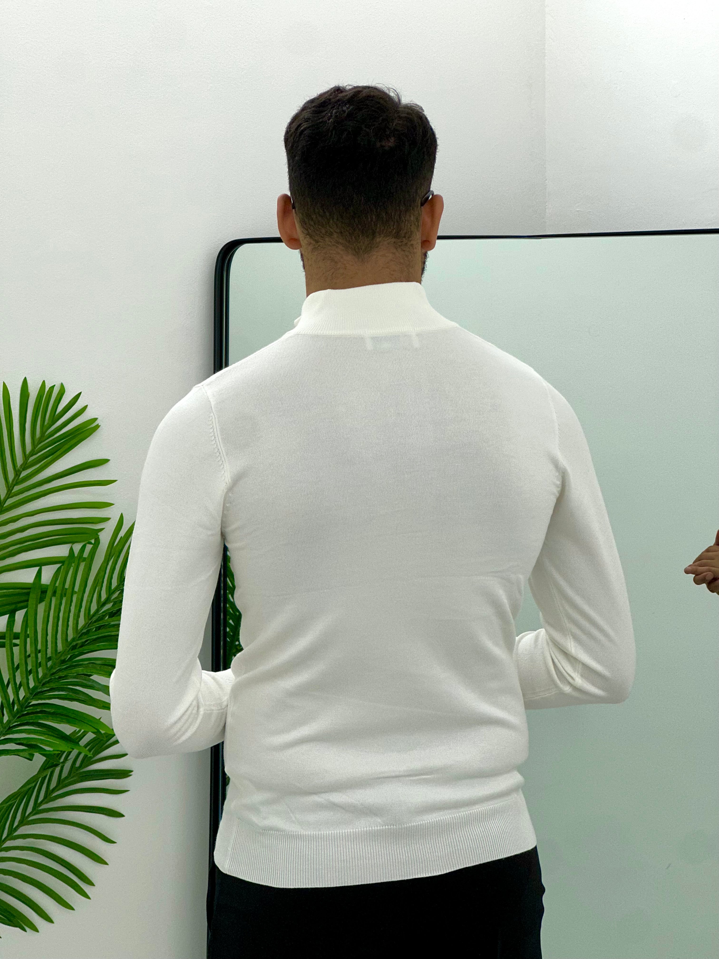 POLO CON ZIP IN FILO