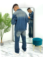 COMPLETO DENIM BAGGY