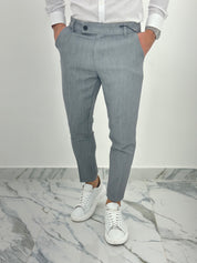 PANTALONE CAPRI PU2141 COL.GRIGIO