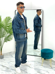 COMPLETO DENIM BAGGY