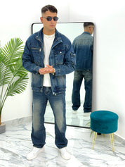 COMPLETO DENIM BAGGY