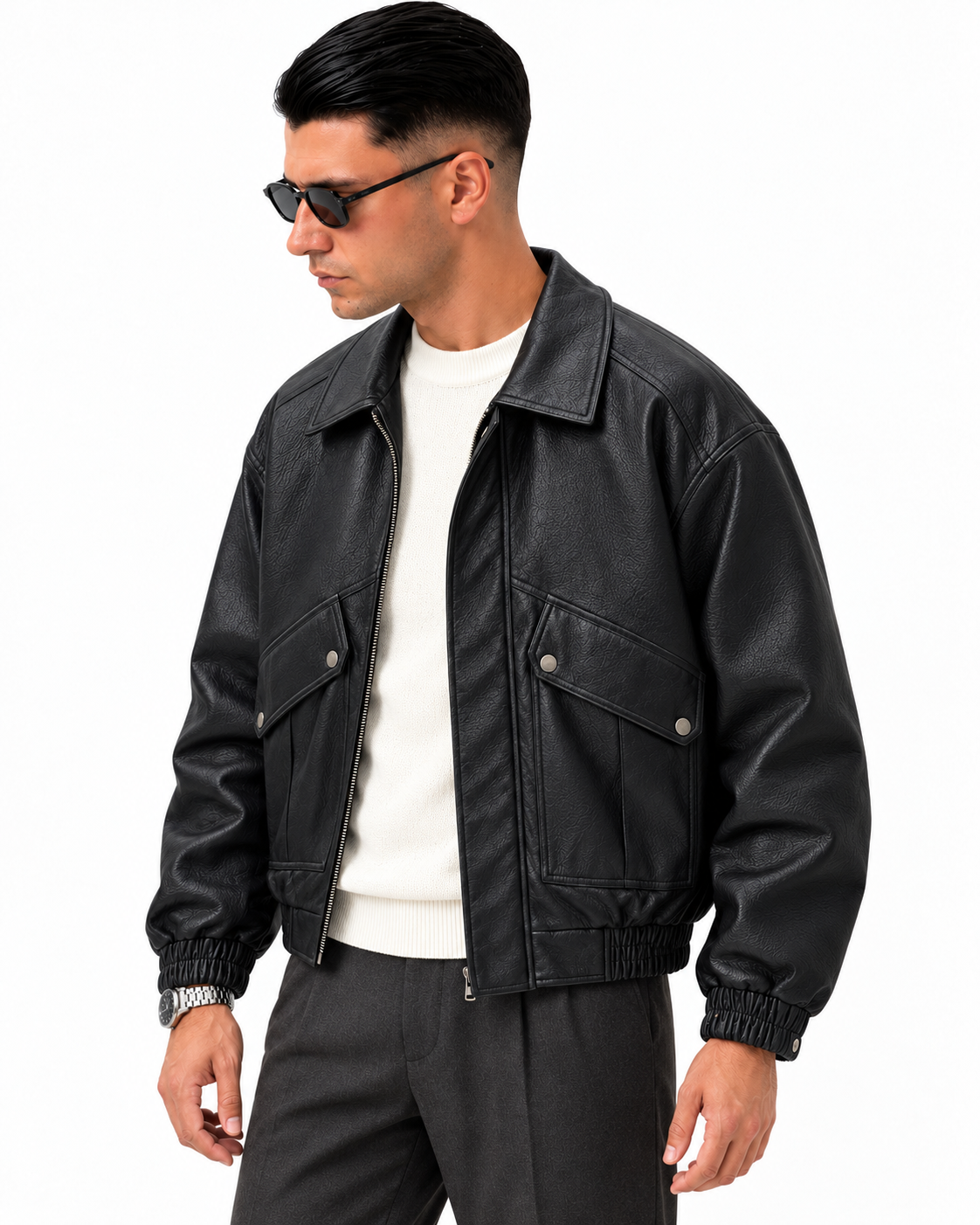 Giubbino Eagle Nero - lato