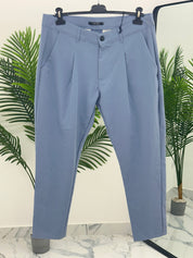 PANTALONE MILANO col.CELESTE