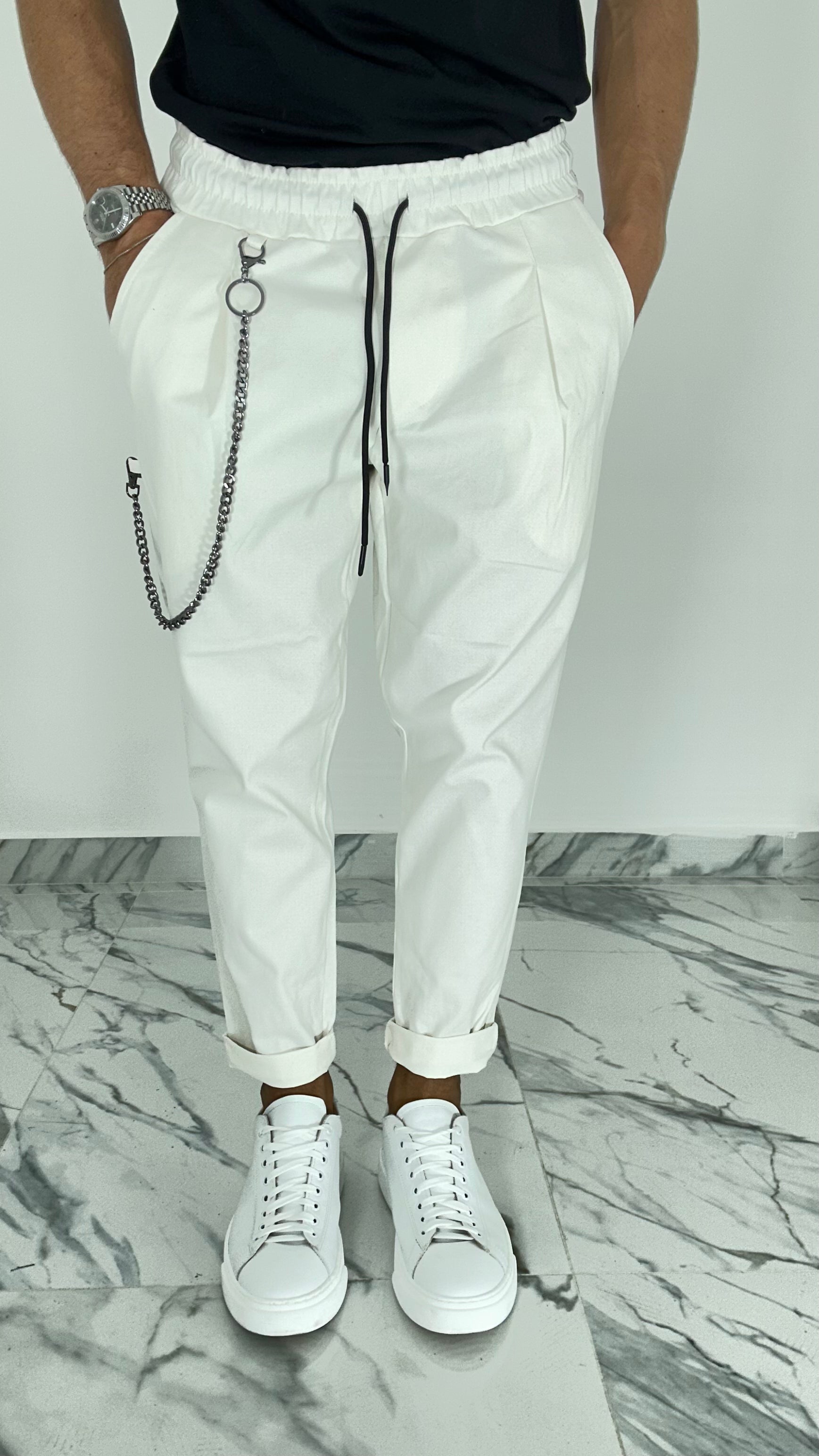 PANTALACCIO BIANCO AD33