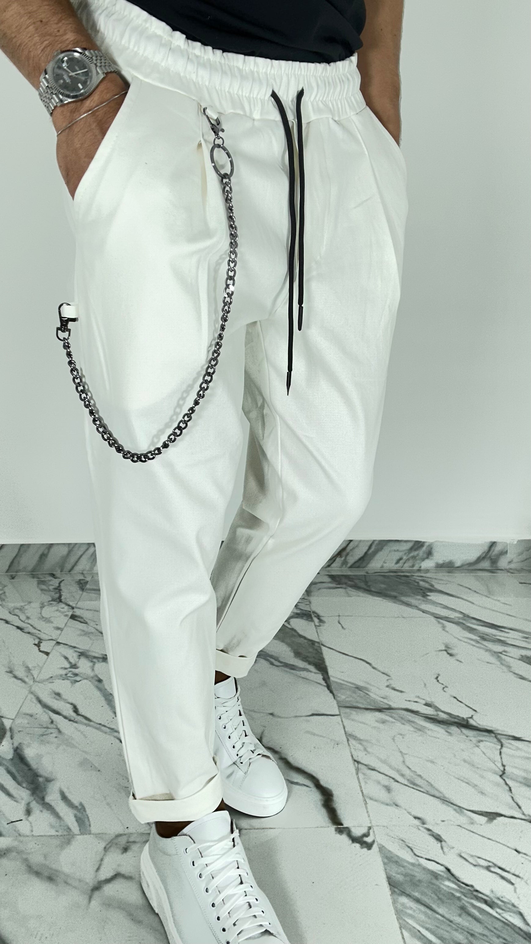 PANTALACCIO BIANCO AD33
