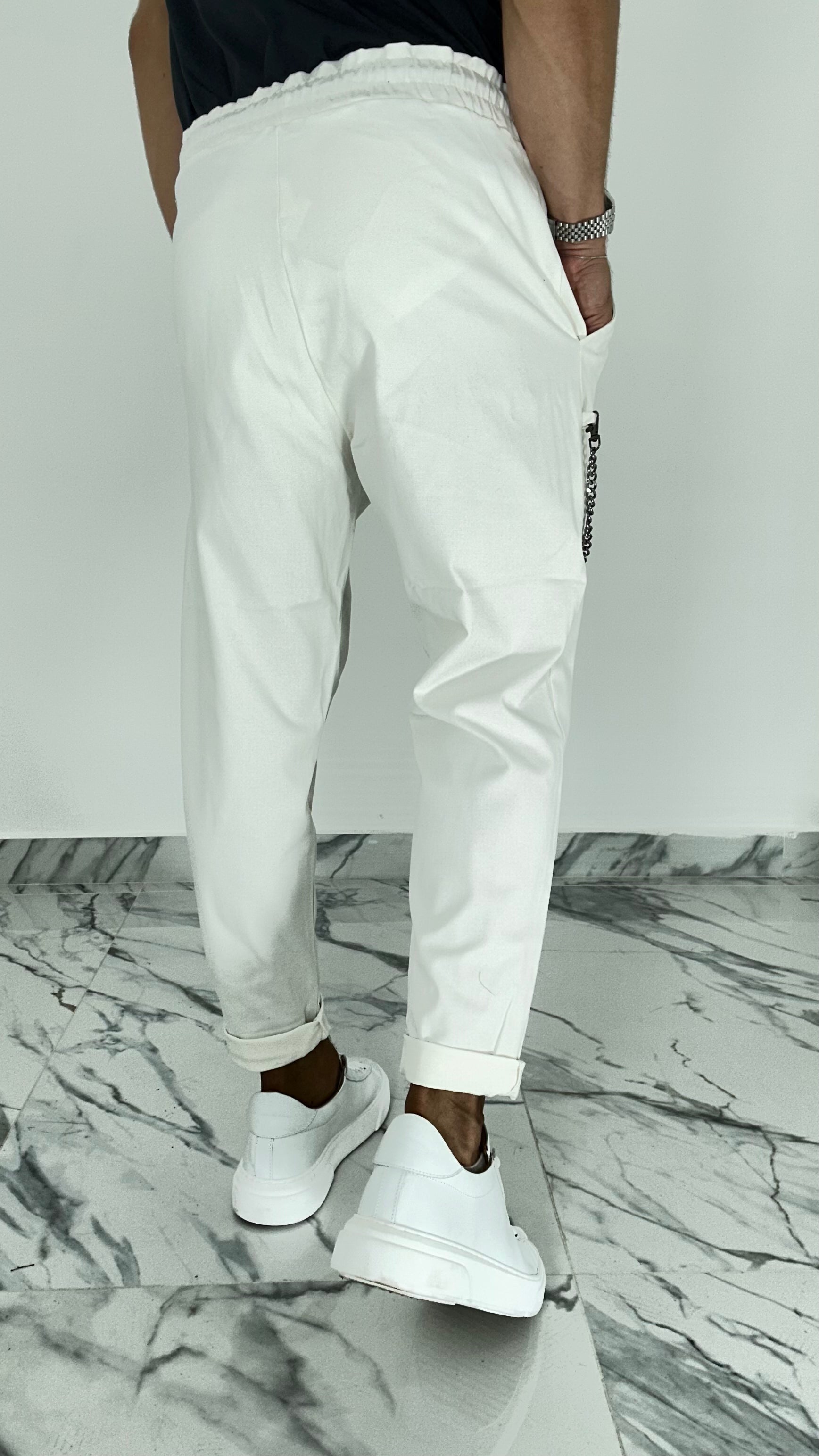 PANTALACCIO BIANCO AD33