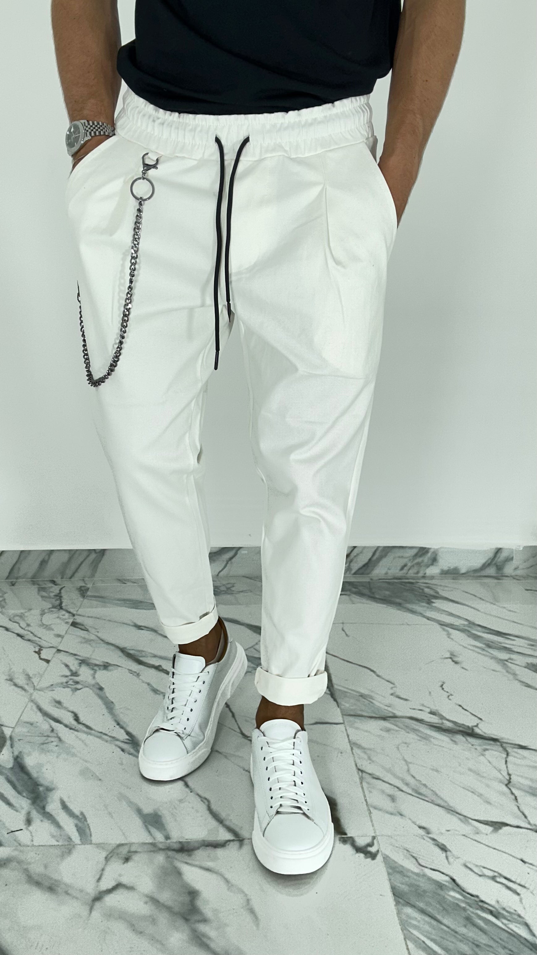PANTALACCIO BIANCO AD33