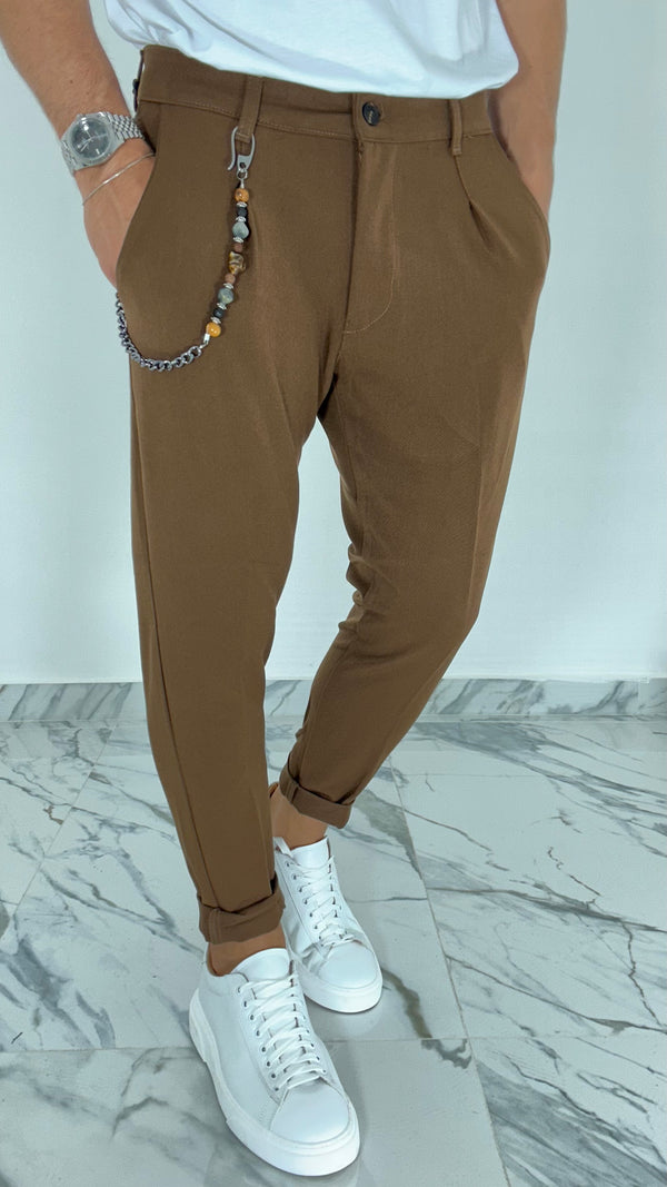 PANTALONE MARRONE AD60