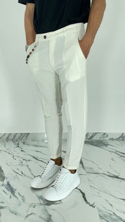 PANTALONE ELEGANTE PANNA AD95