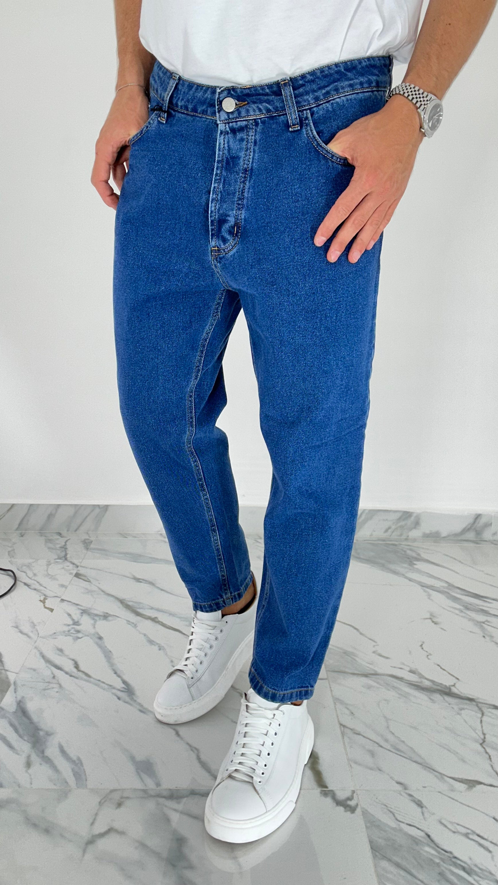 JEANS LOOSE FIT DIST140-20