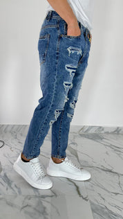 JEANS - LOOSE FIT STRAPPI JP358