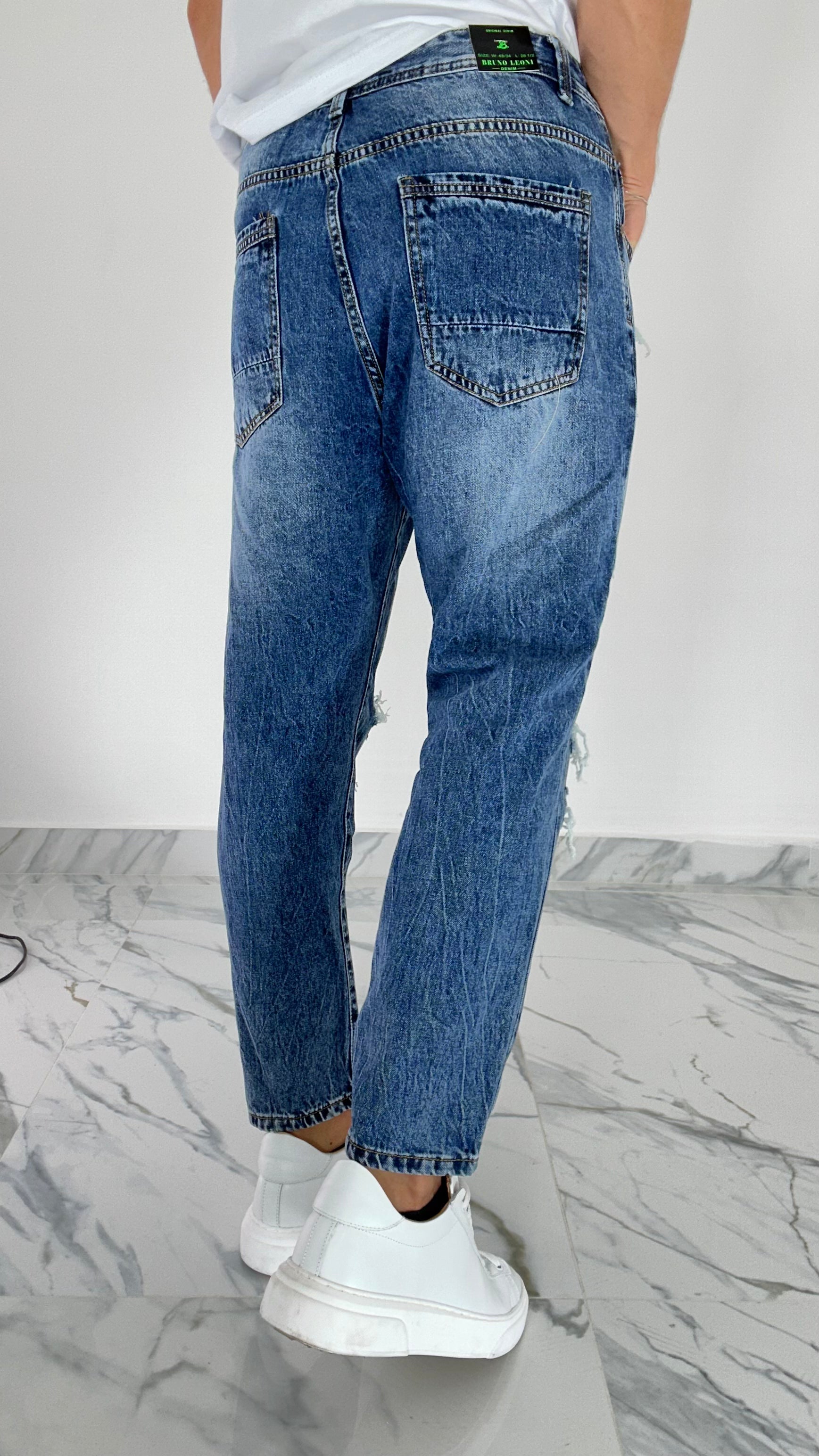 JEANS - LOOSE FIT STRAPPI JP358