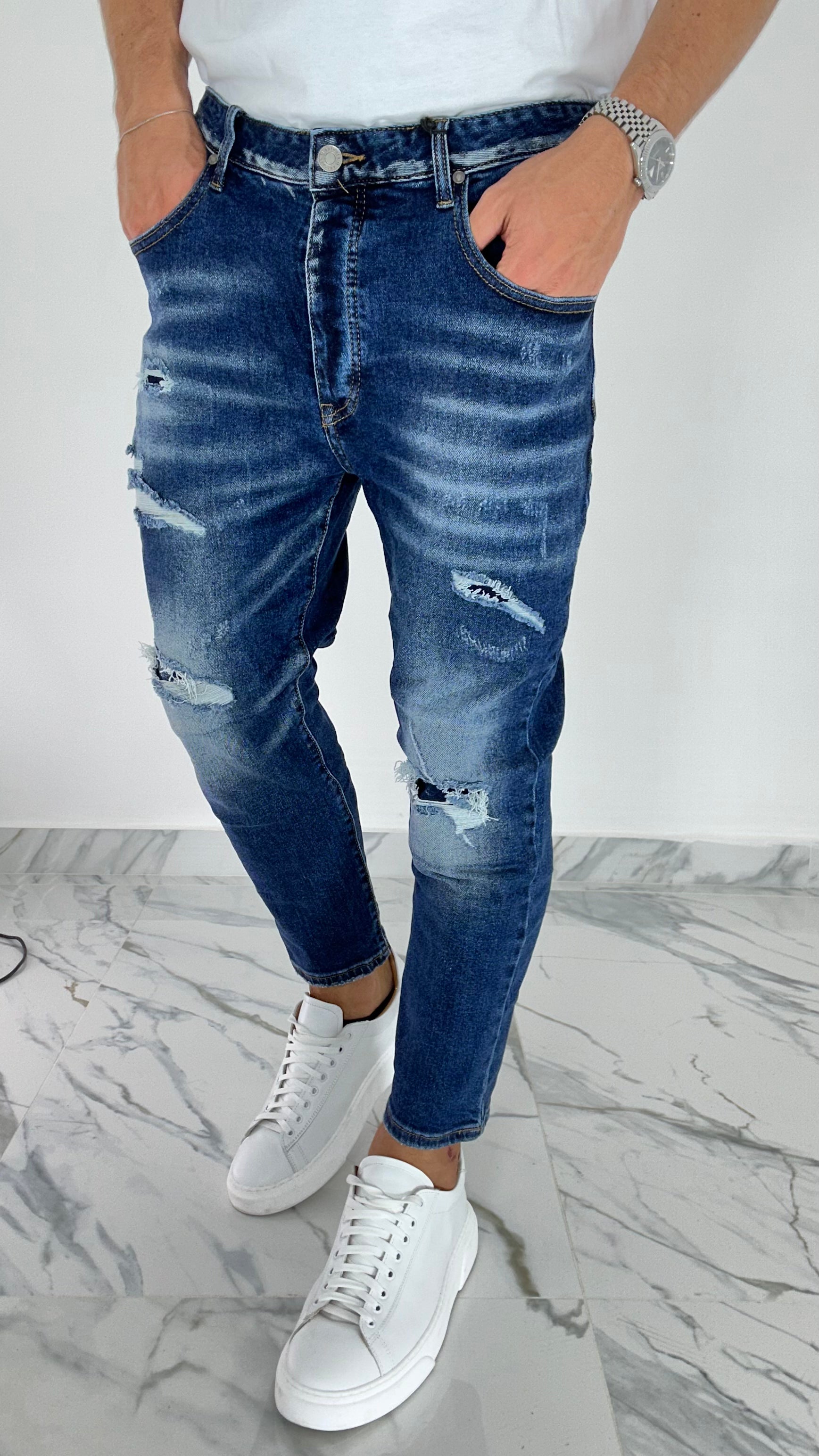 JEANS LOOSE FIT FS-015