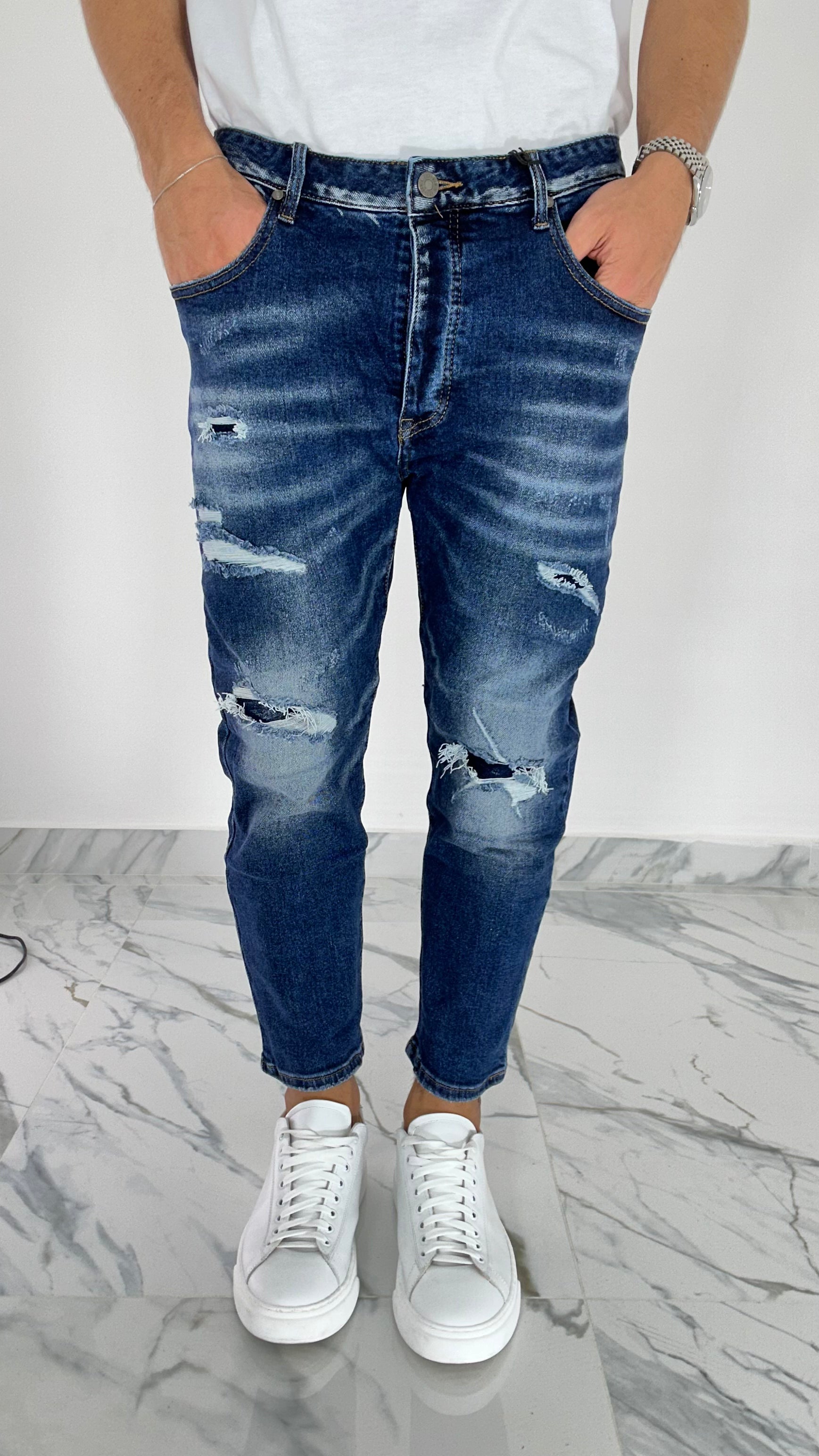 JEANS LOOSE FIT FS-015