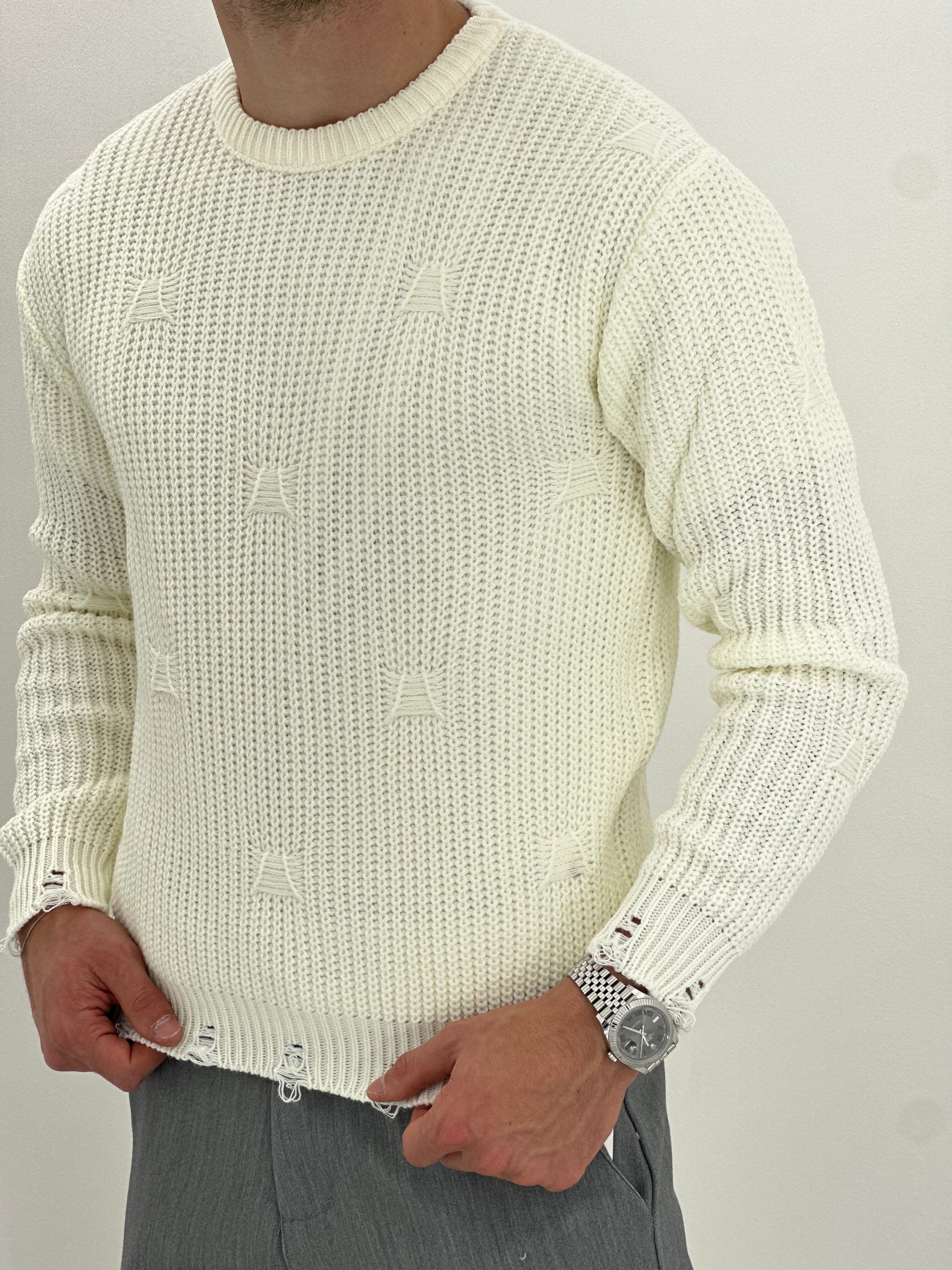GIROCOLLO SFRANGIATO BIANCO ART2207