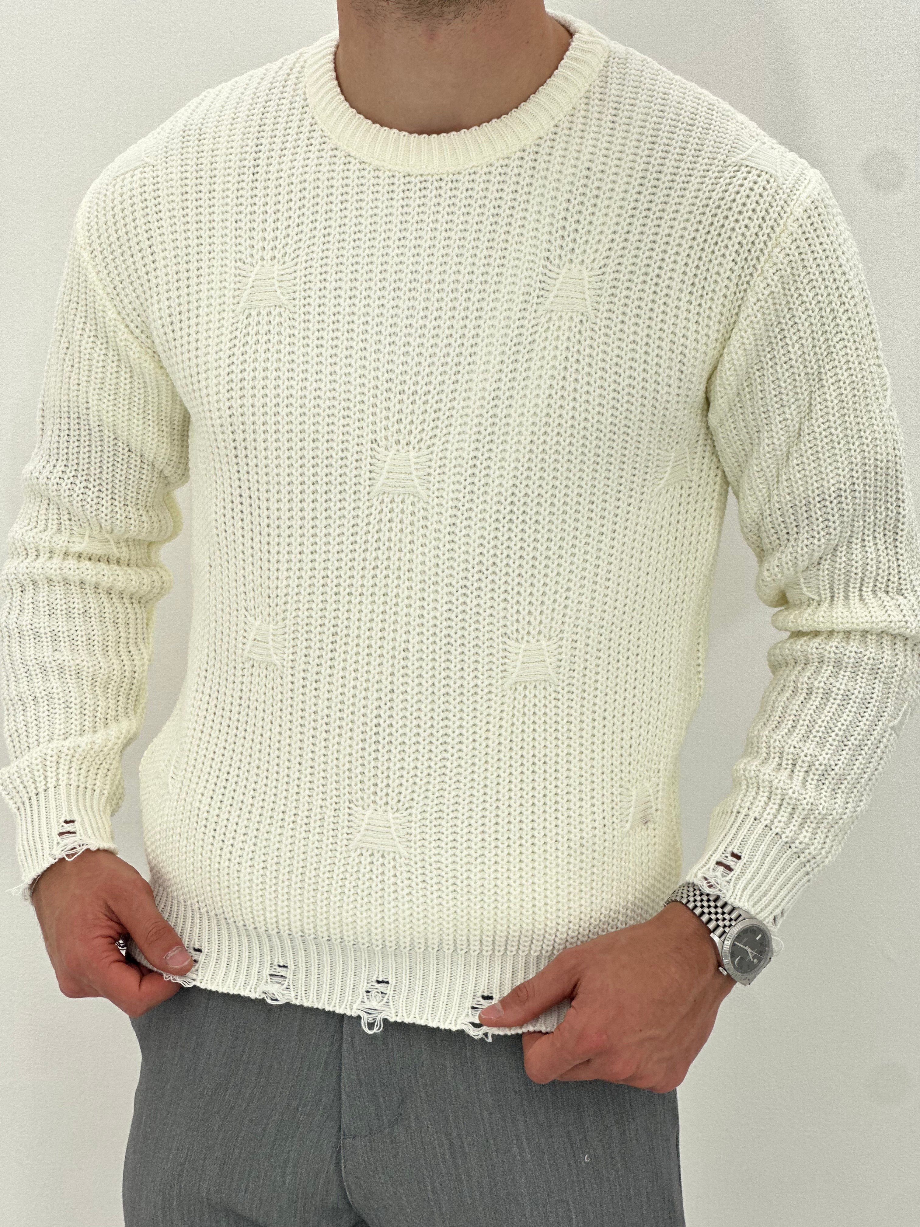 GIROCOLLO SFRANGIATO BIANCO ART2207