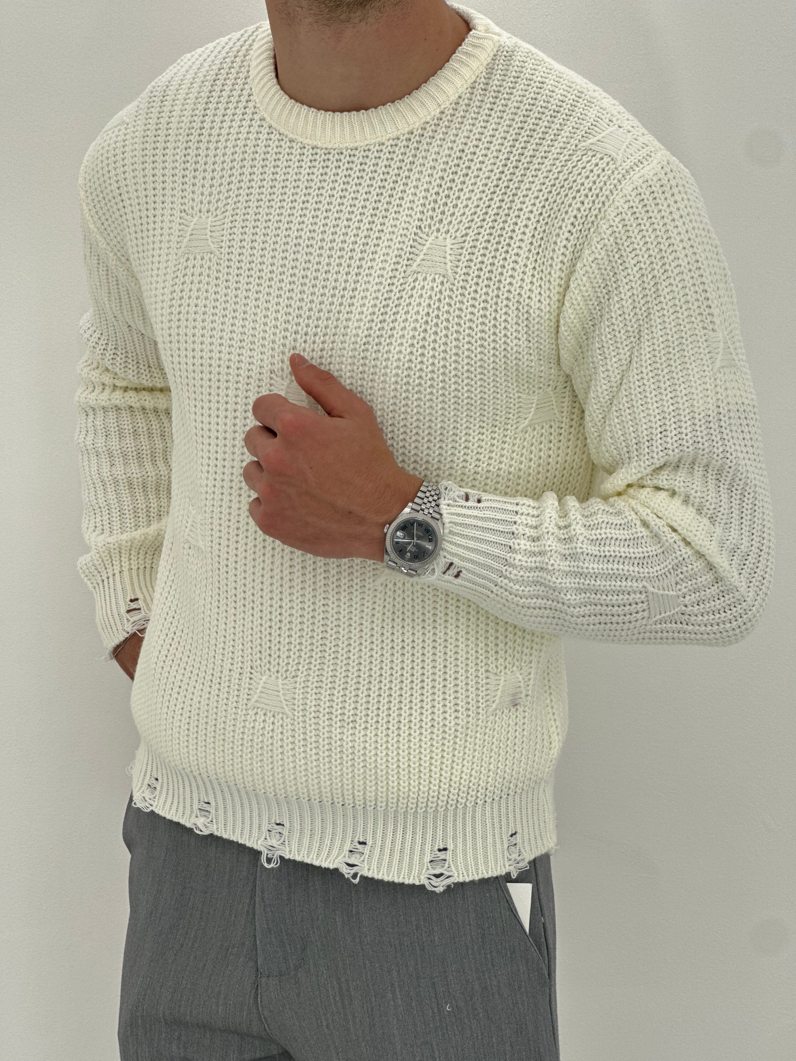 GIROCOLLO SFRANGIATO BIANCO ART2207