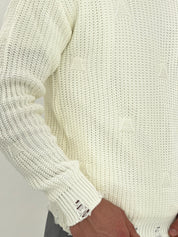 GIROCOLLO SFRANGIATO BIANCO ART2207