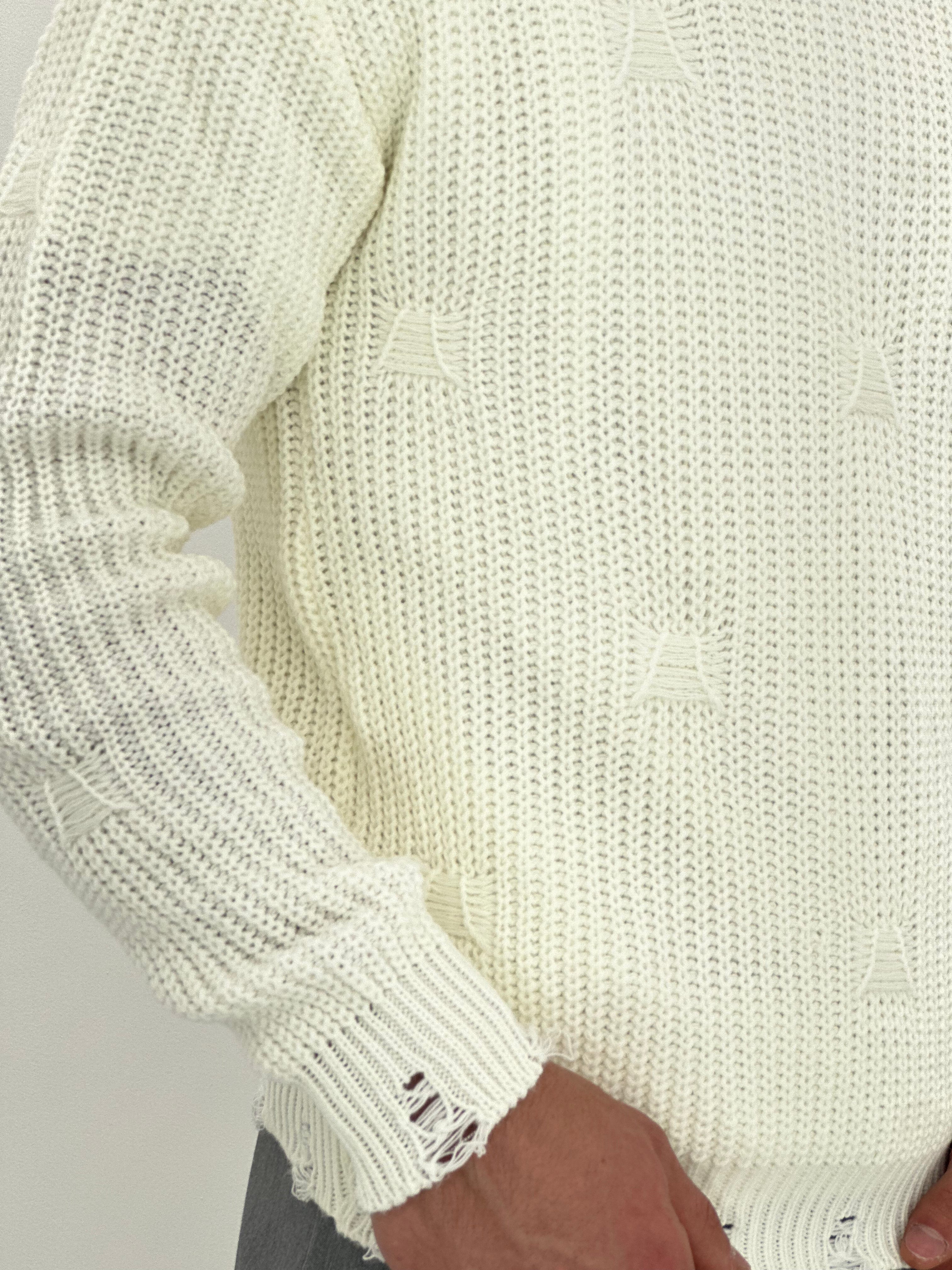 GIROCOLLO SFRANGIATO BIANCO ART2207