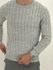 GIROCOLLO INTRECCIATO GRIGIO ART23-642