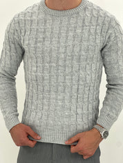 GIROCOLLO INTRECCIATO GRIGIO ART23-642