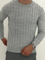 GIROCOLLO INTRECCIATO GRIGIO ART23-642