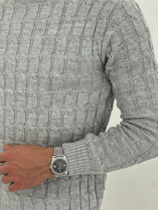 GIROCOLLO INTRECCIATO GRIGIO ART23-642
