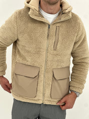 GIACCA TEDDY CON TASCONI