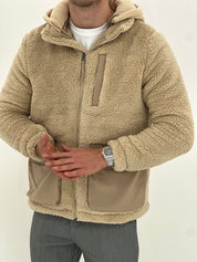GIACCA TEDDY CON TASCONI