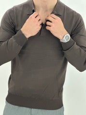 POLO MANICA LUNGA WFM002 COL.FANGO